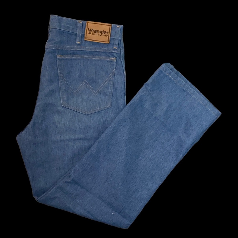 Vintage Wrangler Polyester/Cotton Blend Leisure Jeans 35x31.5
